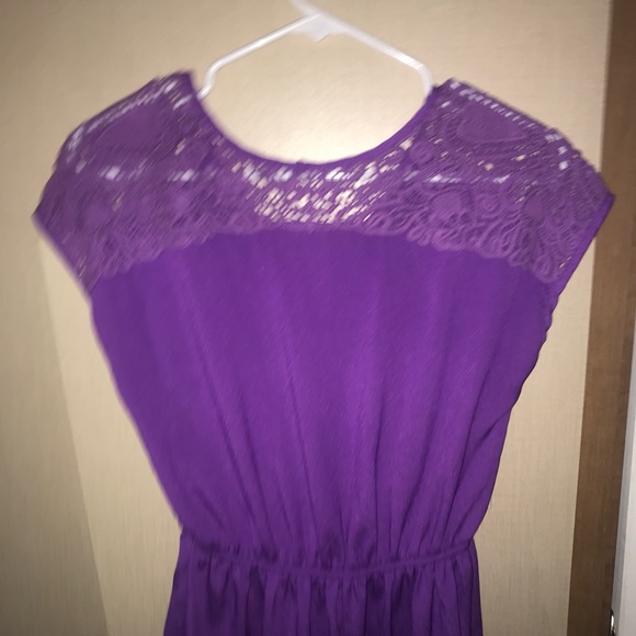 Cute Purple Charming Charlie dress - Picture 4 of 4
